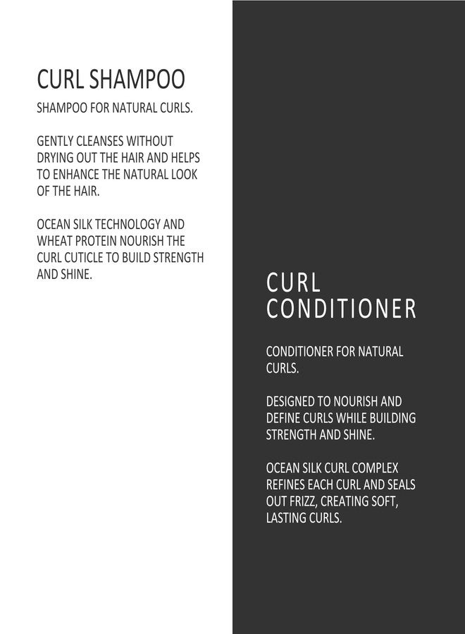 ساشاخوان مجموعة شامبو وبلسم ساشاجوان للشعر الكيرلي | تقنية حرير المحيط وبروتين القمح لتغذية وتحديد ونعومة تجعيدات الشعر | إصلاح ولمعان والتحكم في التجعد | نباتي وخالٍ من البارابين | عبوة من قطعتين (240 مل) - Image 4